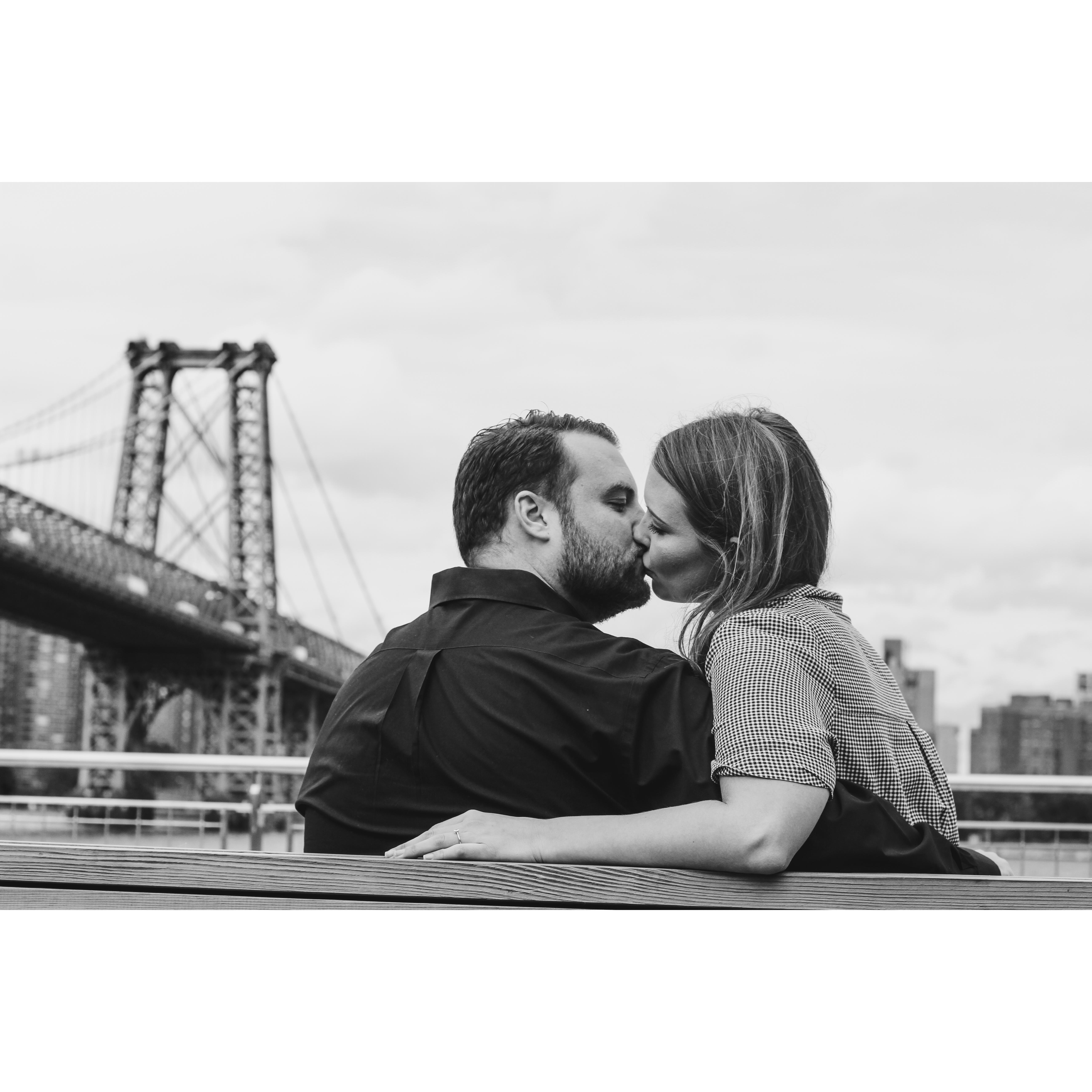 Brooklyn is where we first met and where we essentially fell in love.
