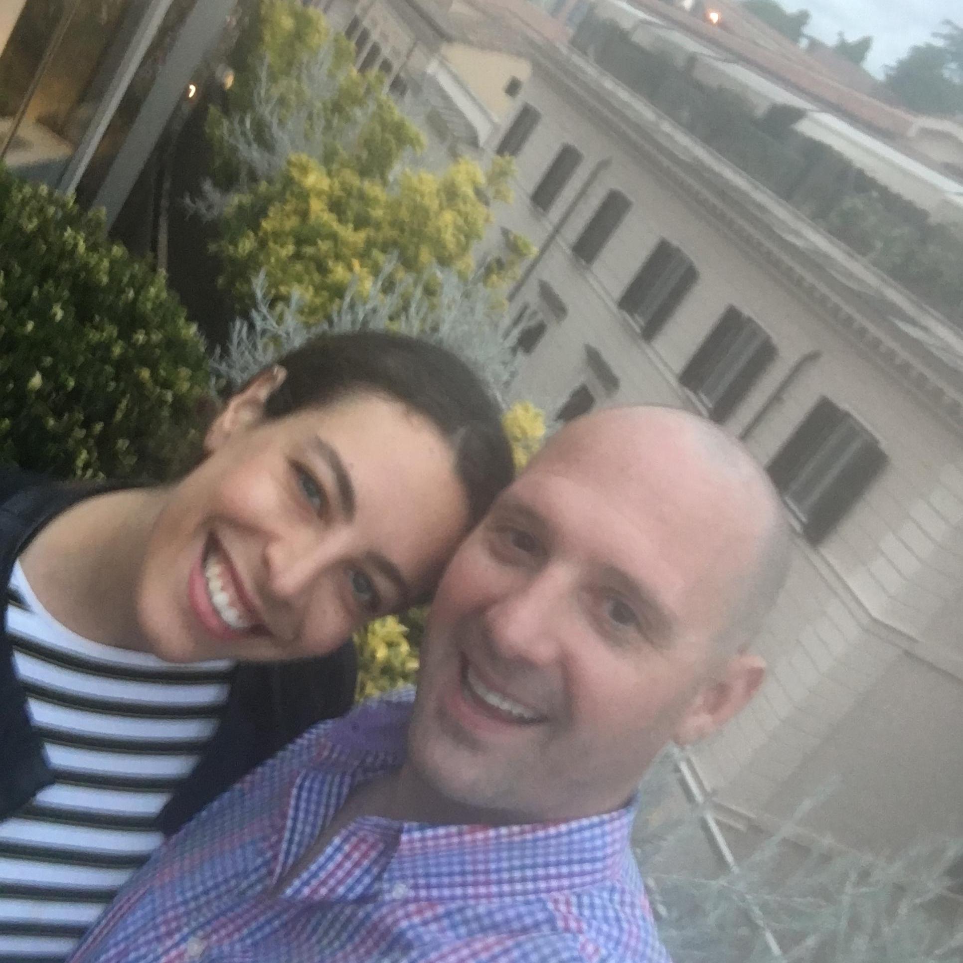 The rooftop of our hotel in Florence, Italy