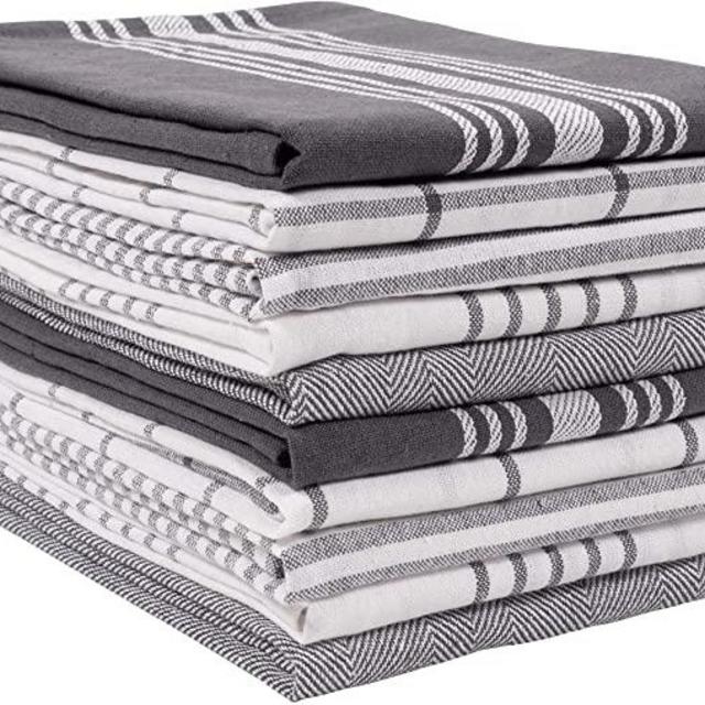 KAF Home Soho Kitchen Dish Towel Set of 10