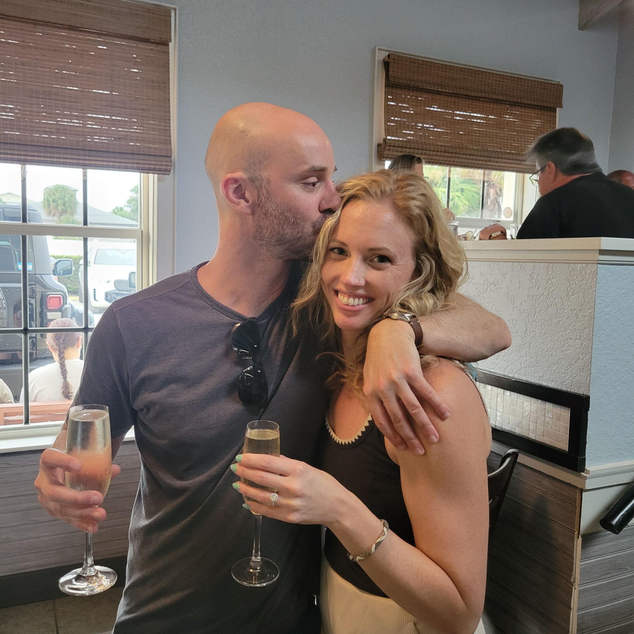 A surprise engagement at Indian Rocks Beach