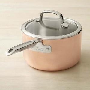 Williams Sonoma Professional Copper Saucepan, 3-Qt.