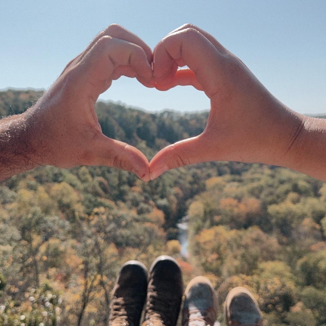 Hiking in whitewater! It was too beautiful to not take pictures!