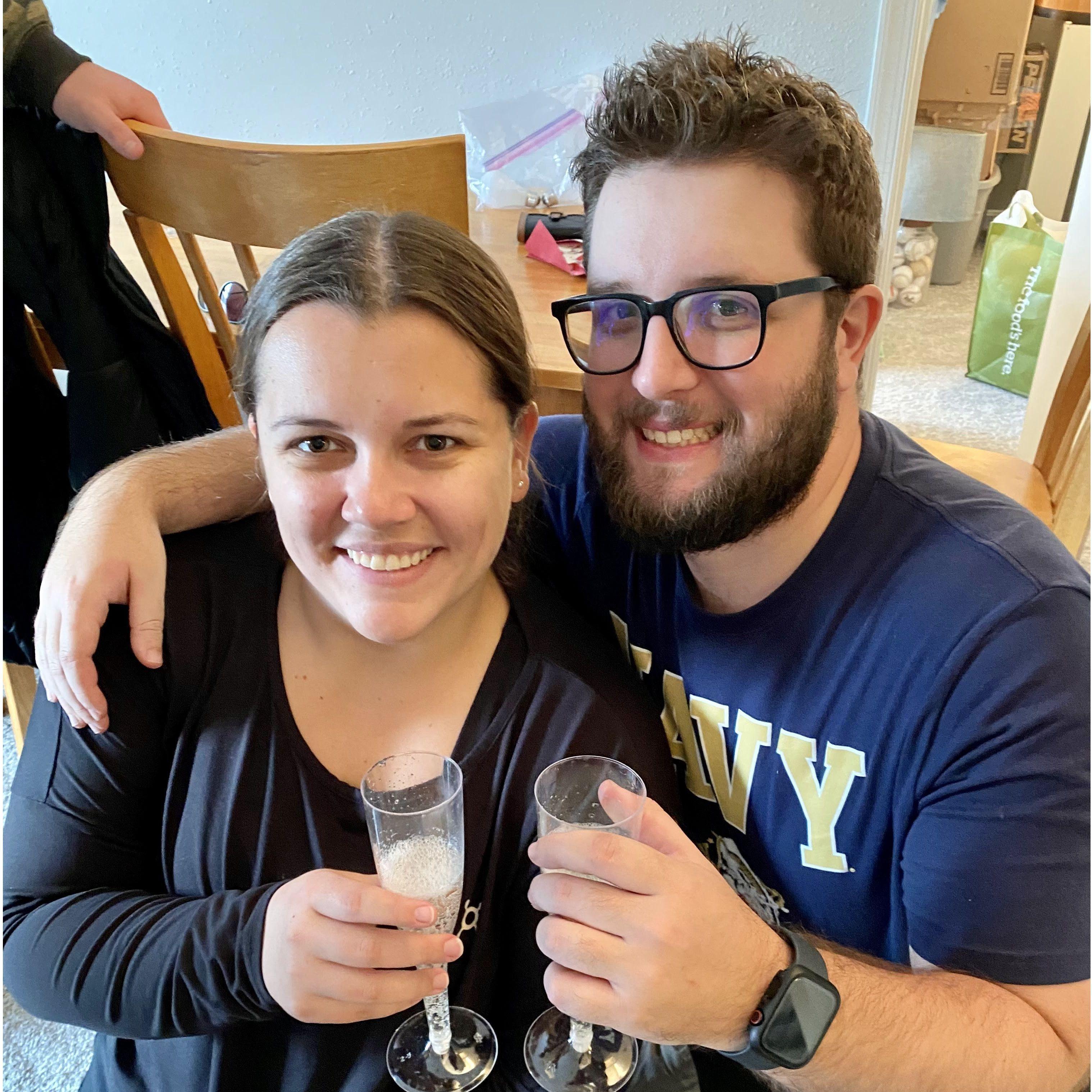 January 7, 2023: Moved in together!