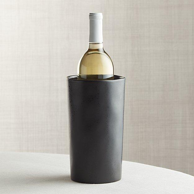 Marin Matte Black Wine Cooler