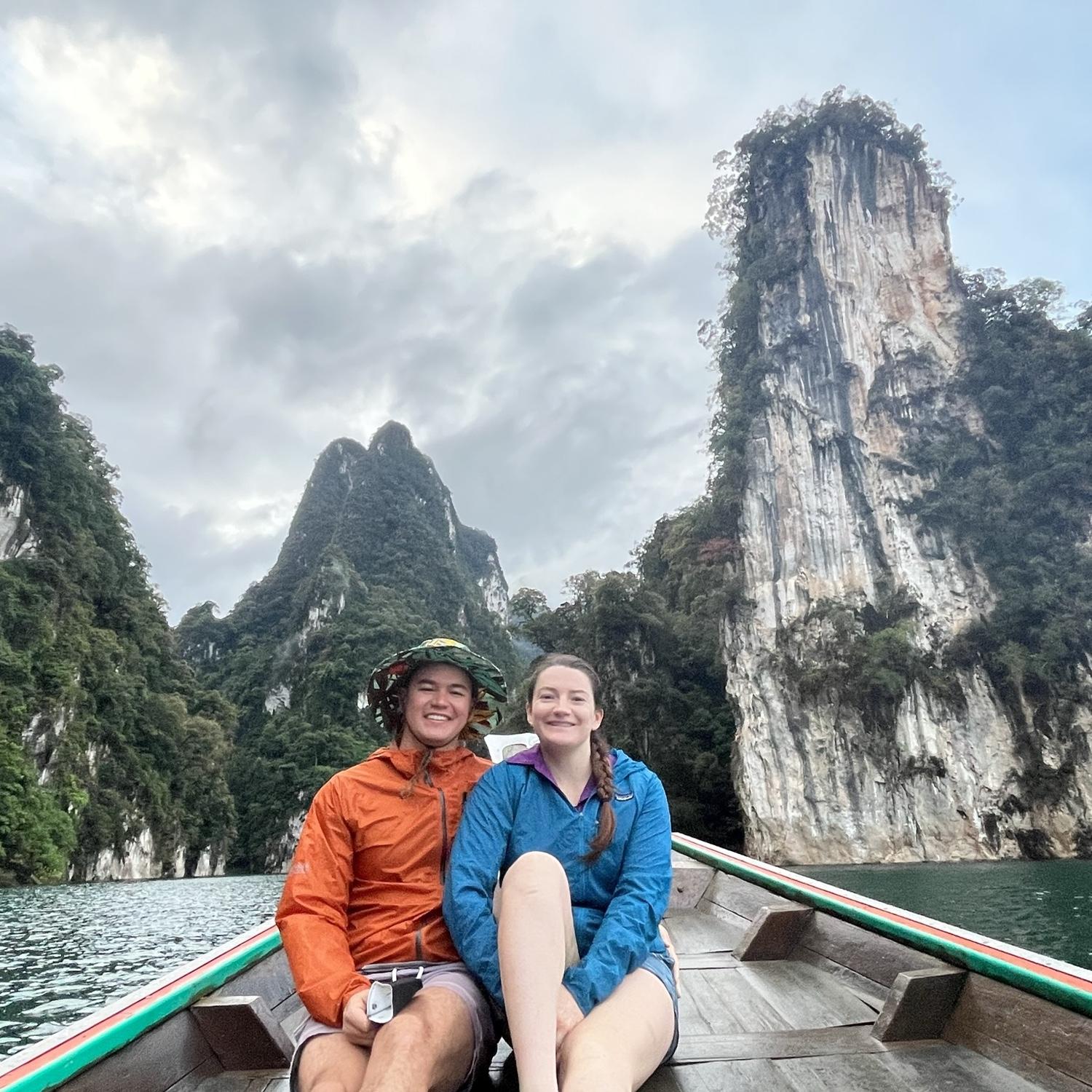 We’ve now traveled all over the world together, but our first international trip was Thailand in 2021!