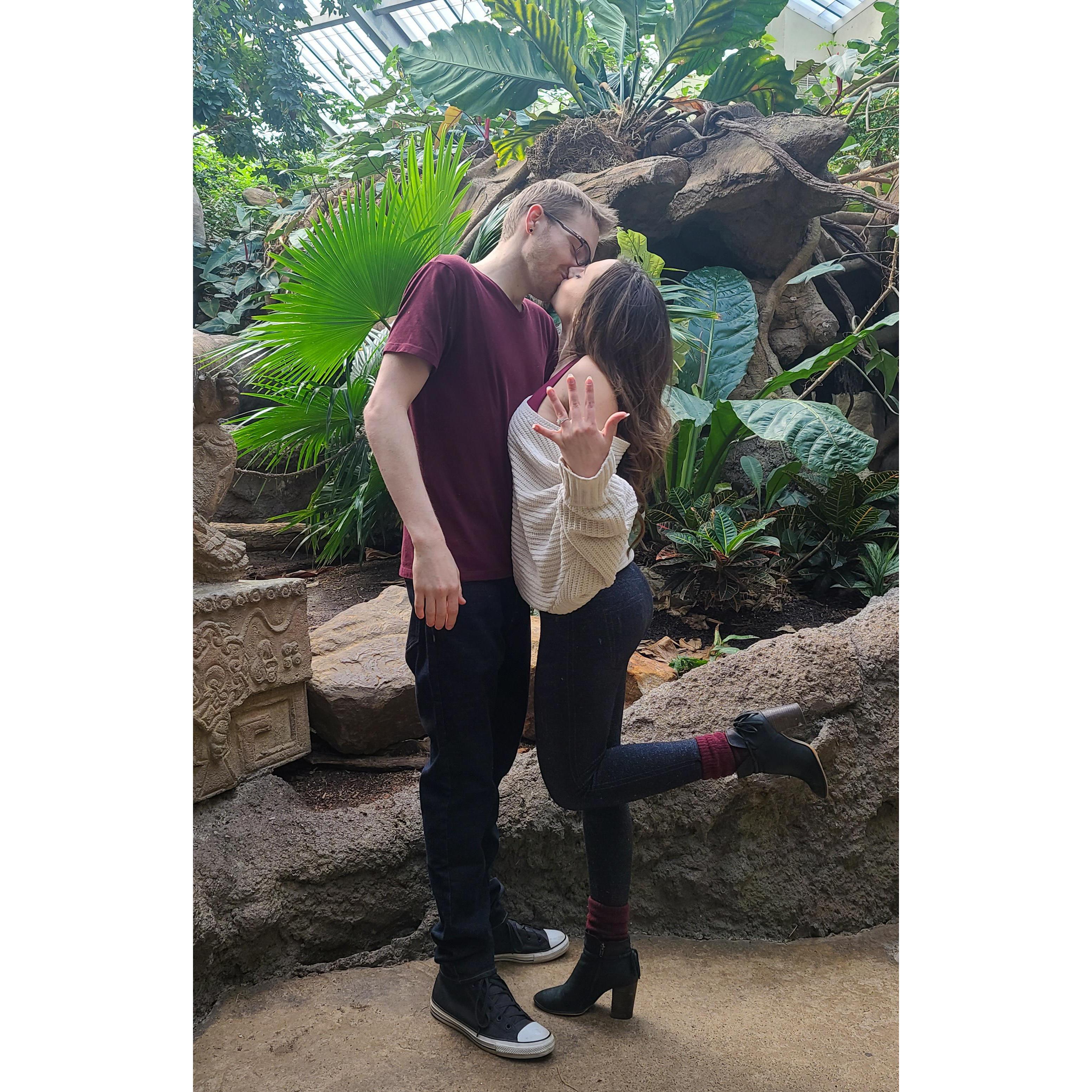 Impromptu engagement session ♥
