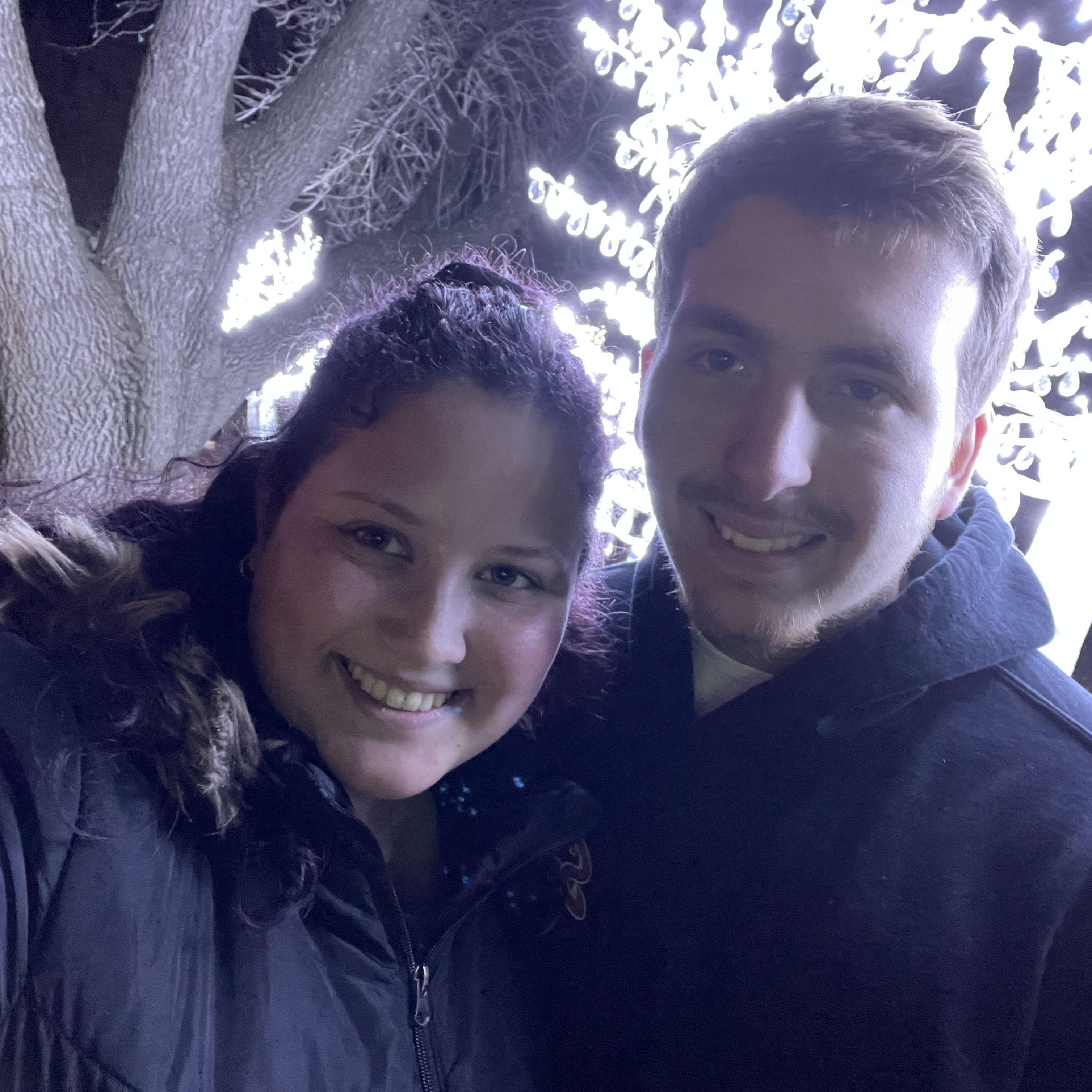 December 2021 - We went to go see Christmas Lights at Reiman Gardens.