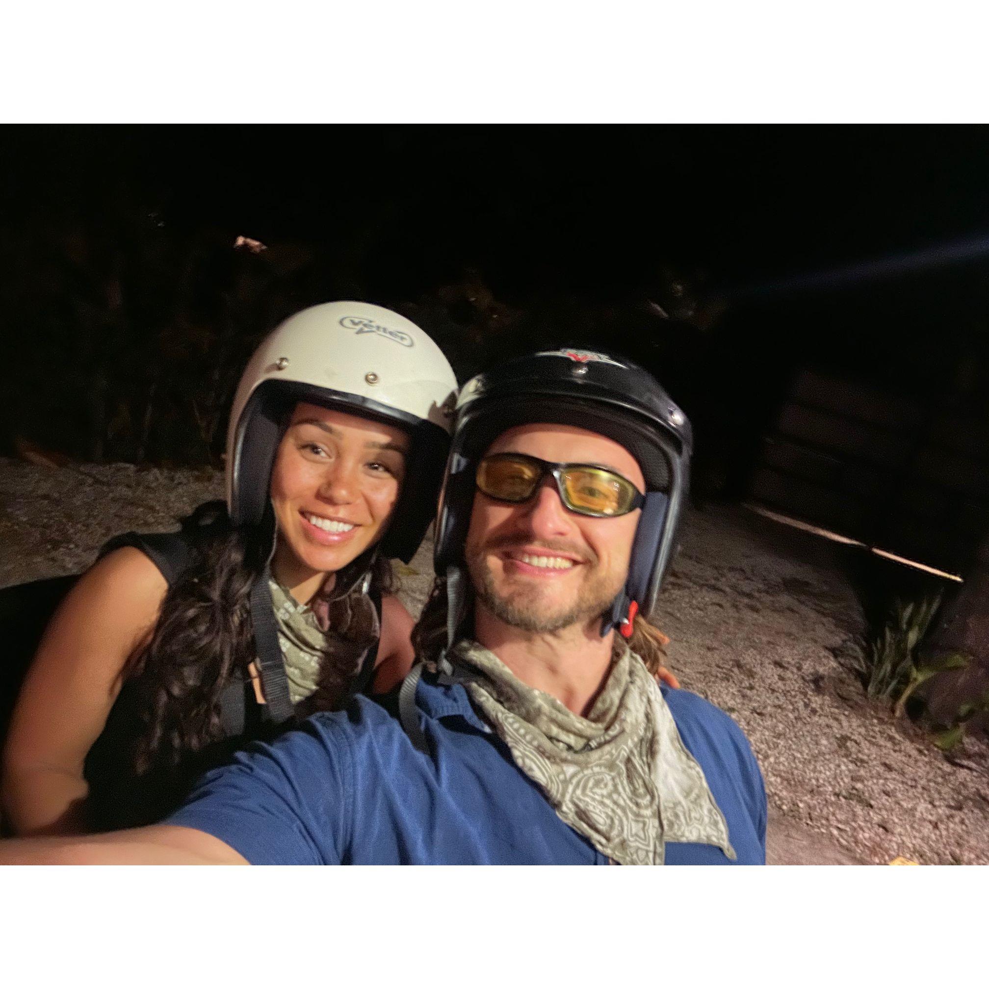 Riding a quad in Costa Rica