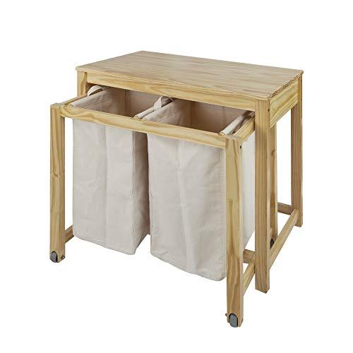 Casual Home  Eco Home Laundry Prep Hamper, Natural