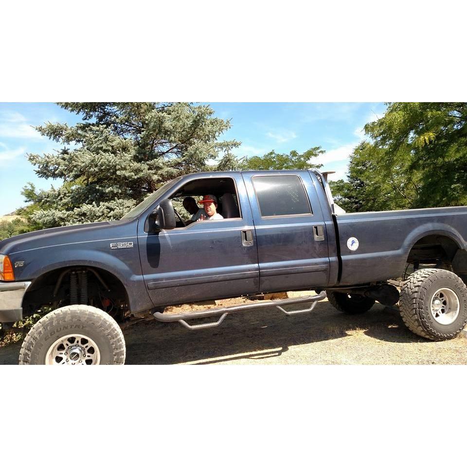 Dalton Driving Davids Truck!
