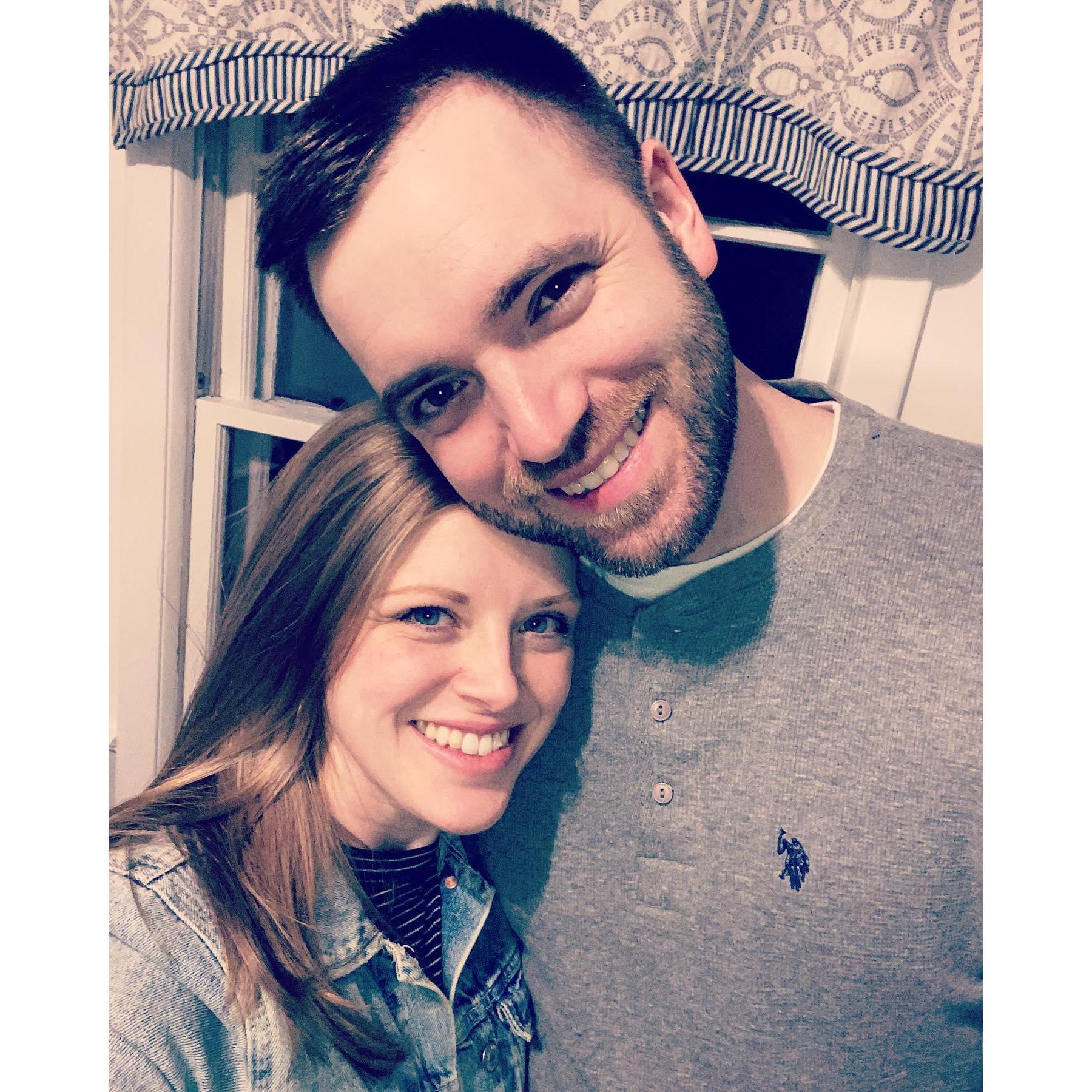 Date night selfie.