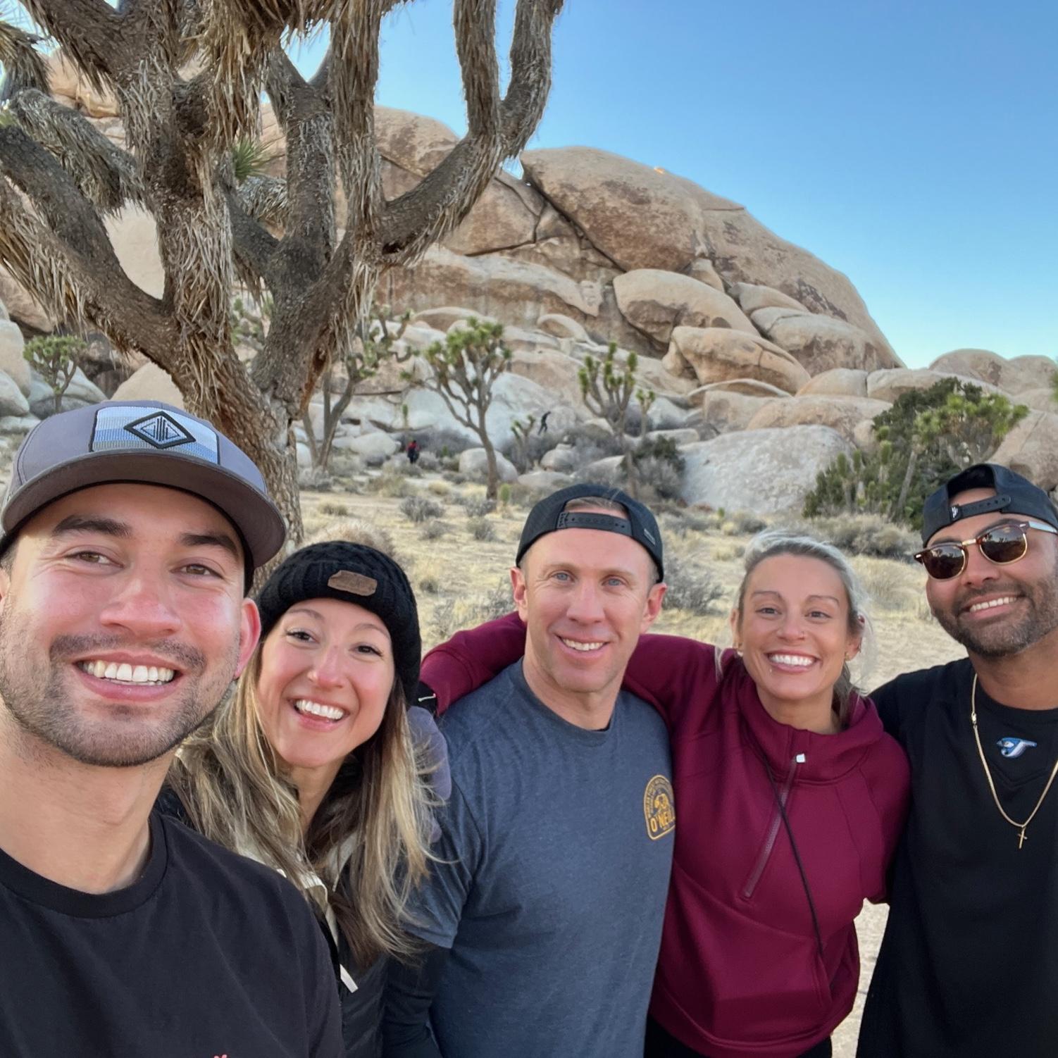 Roadtrip to Miami: pitstop at Joshua Tree with friends before New Years in San Diego