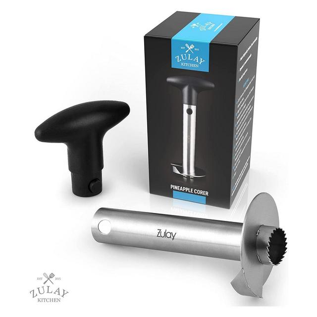 Zulay Kitchen 1 Piece Stainless Steel Pineapple Corer and Slicer Tool
