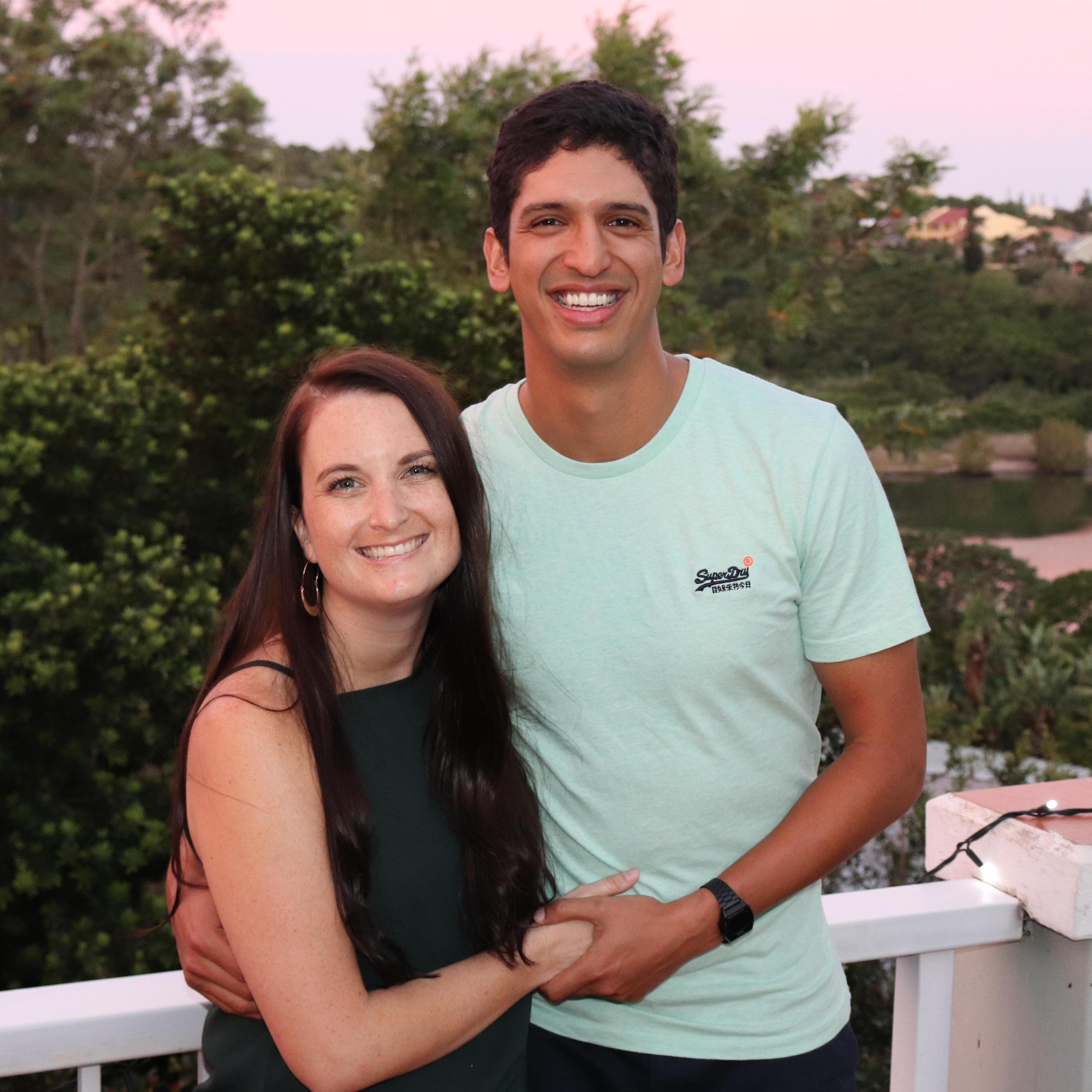 Engagement party in East London