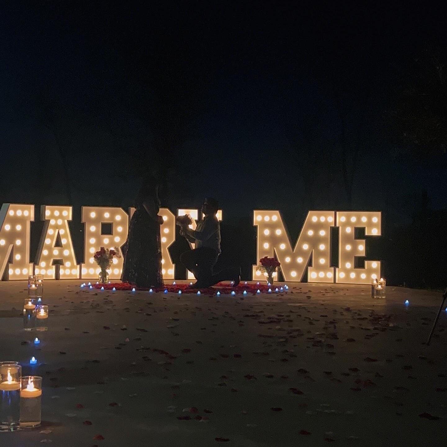 Saying yes to the love of my life! ¡Decirle sí al amor de mi vida!