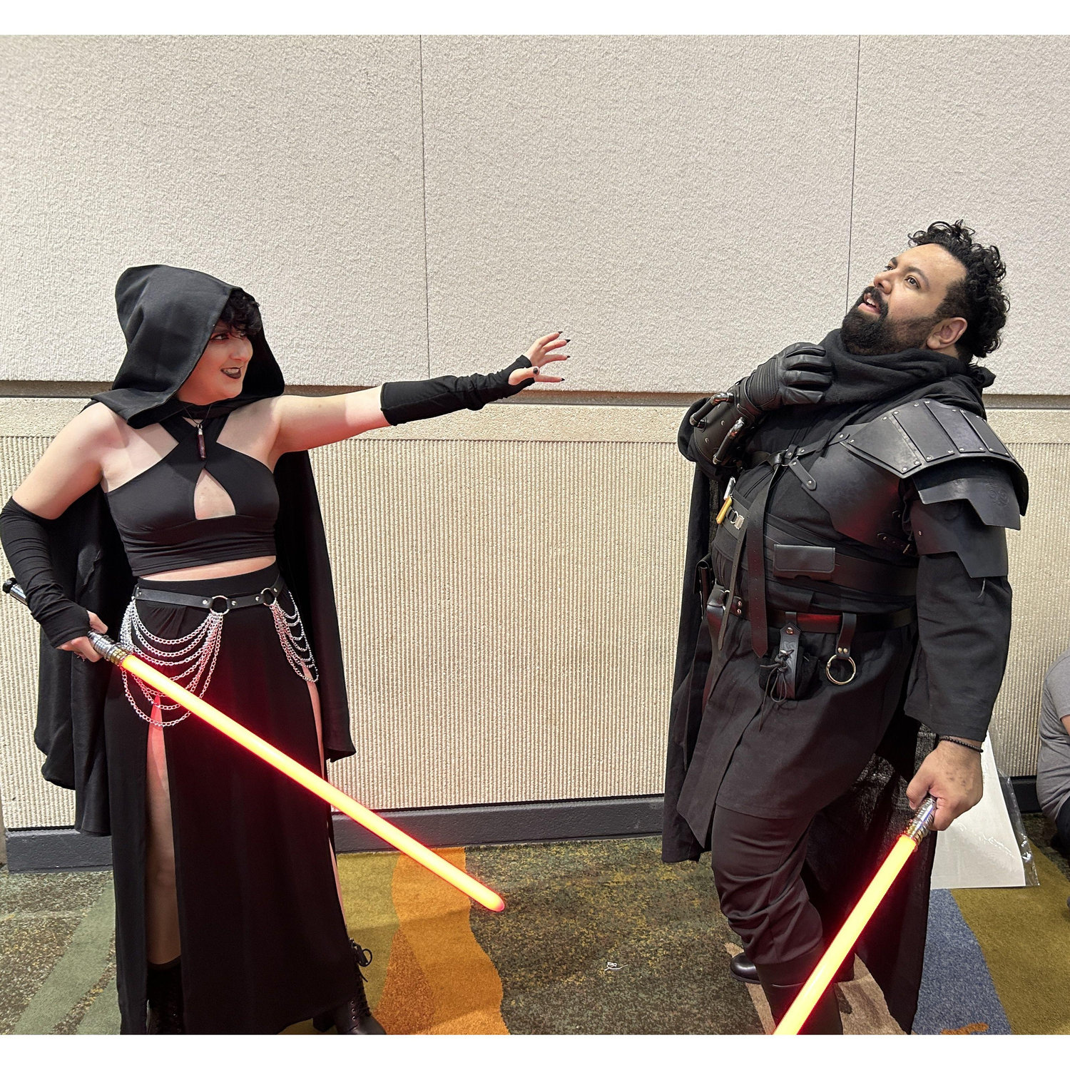 Sith Lord and Lady megacon 2024