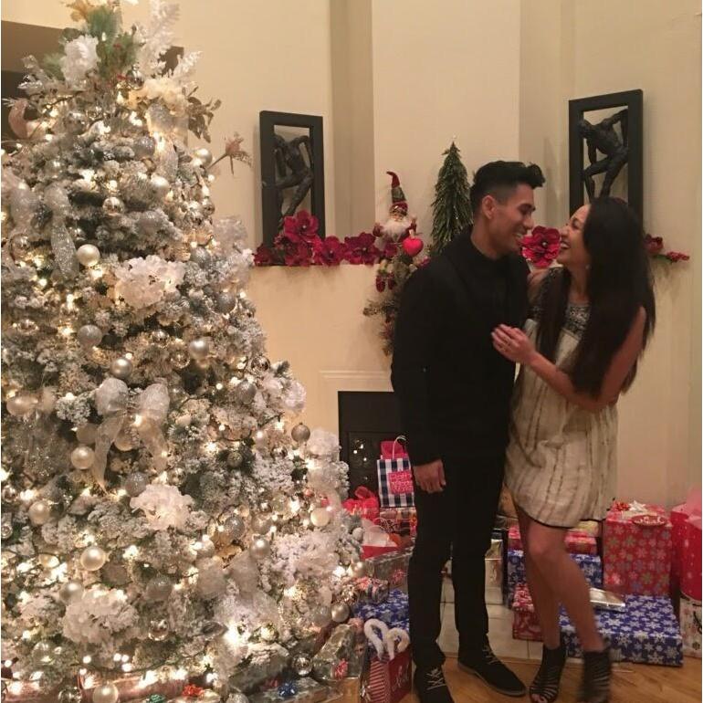 Our first Christmas together 2016
