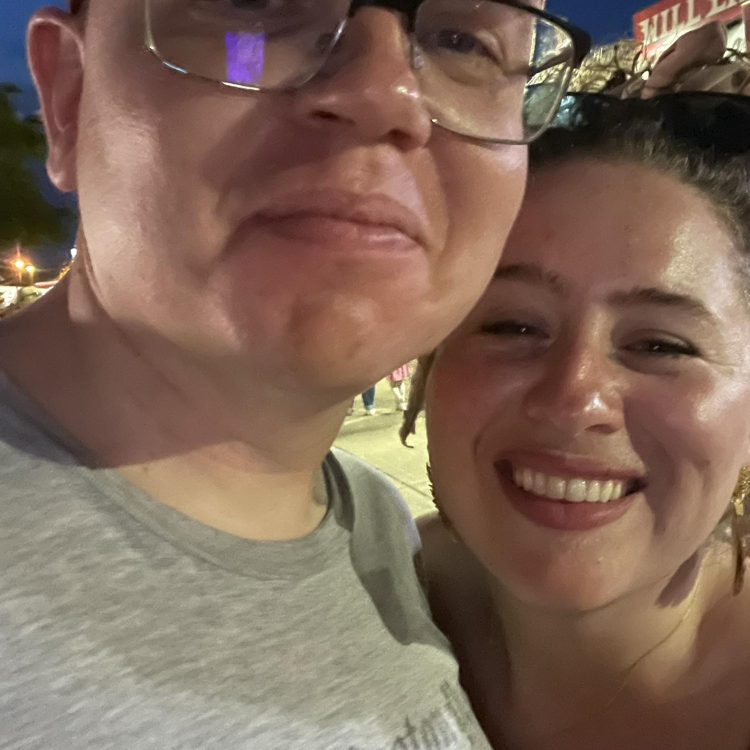 Did you even go to a Squirrels game if you didn’t take a sweaty selfie?