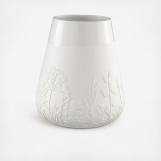 Poetry Vase with Embossed Design