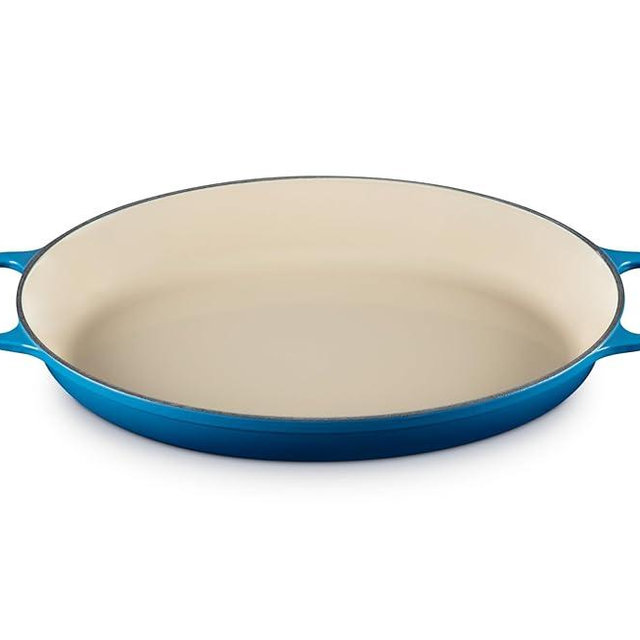Le Creuset Enamel Cast Iron Signature Oval Baker, 3 quart, Marseille