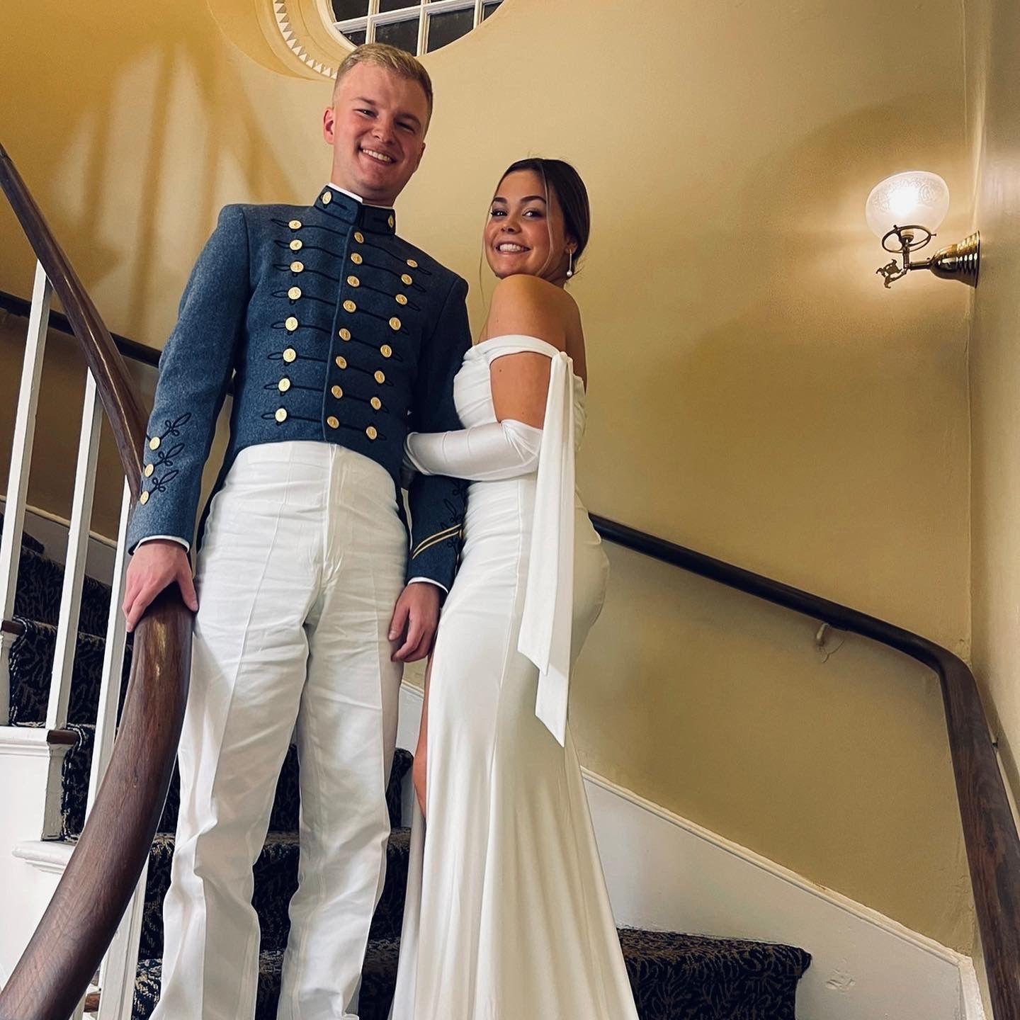 VMI ring ball. The tradition is for the date to wear white!