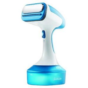 Sunbeam® Hand held Garment Care Steamer - White and Blue GCSBHS-100
