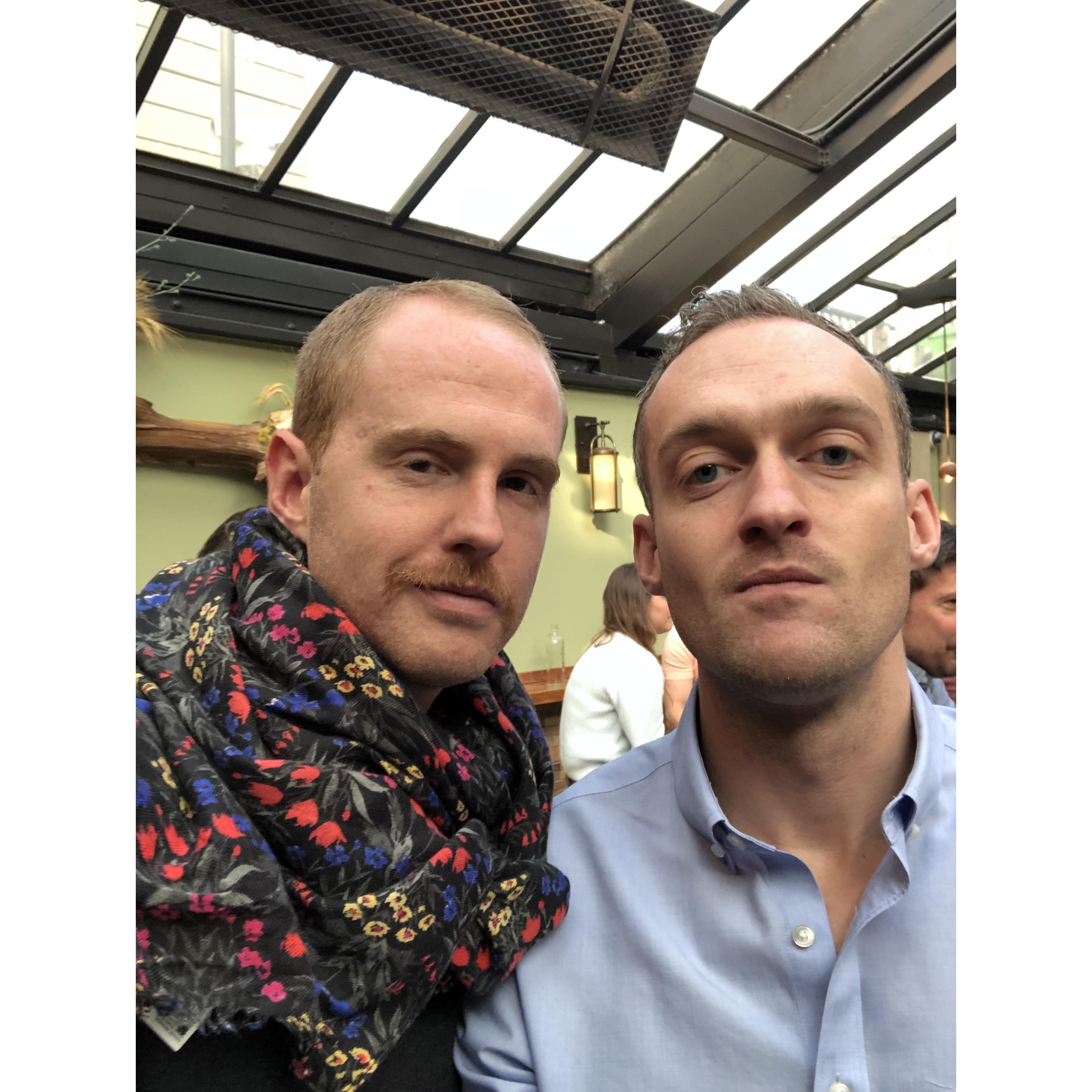 Chris & Jason being fashionable