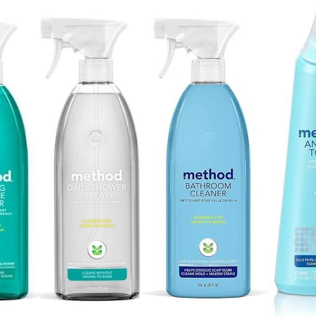 Bathroom Cleaning Products Variety Pack (Bathroom Cleaner Spray, Daily Shower Spray, Foaming Tub + Tile Cleaner. Toilet Bowl Cleaner 24 Oz.) Bundle Pack Of 4 Items