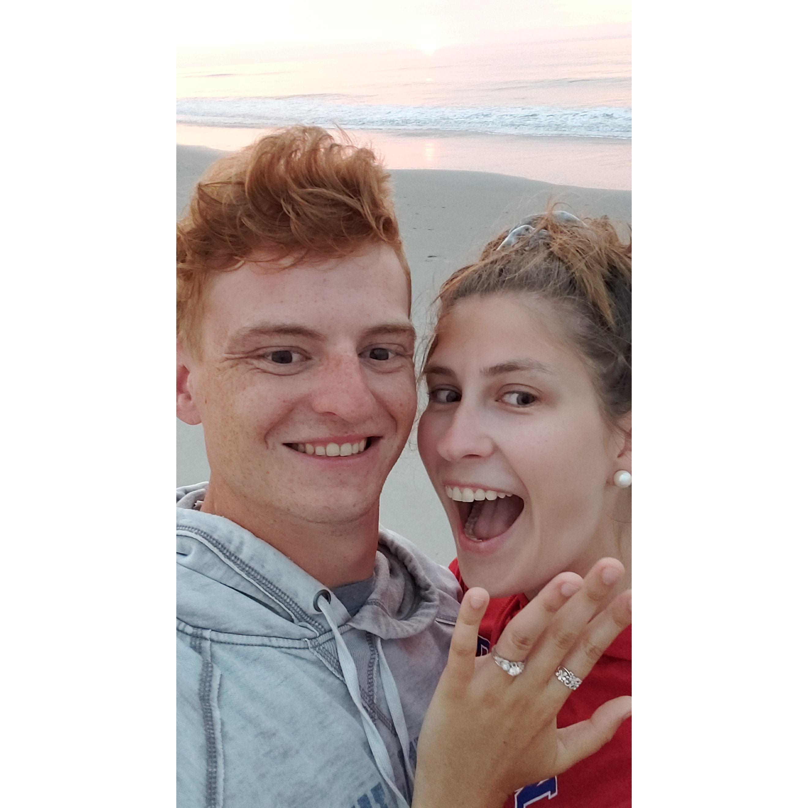 Bedheads woke up at 5am because we were too excited to sleep and we caught the sunrise