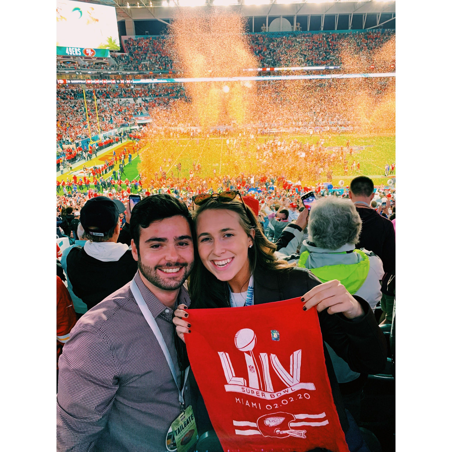 Not long after, their visit to Super Bowl LIV right before COVID struck was a trip they would never forget.