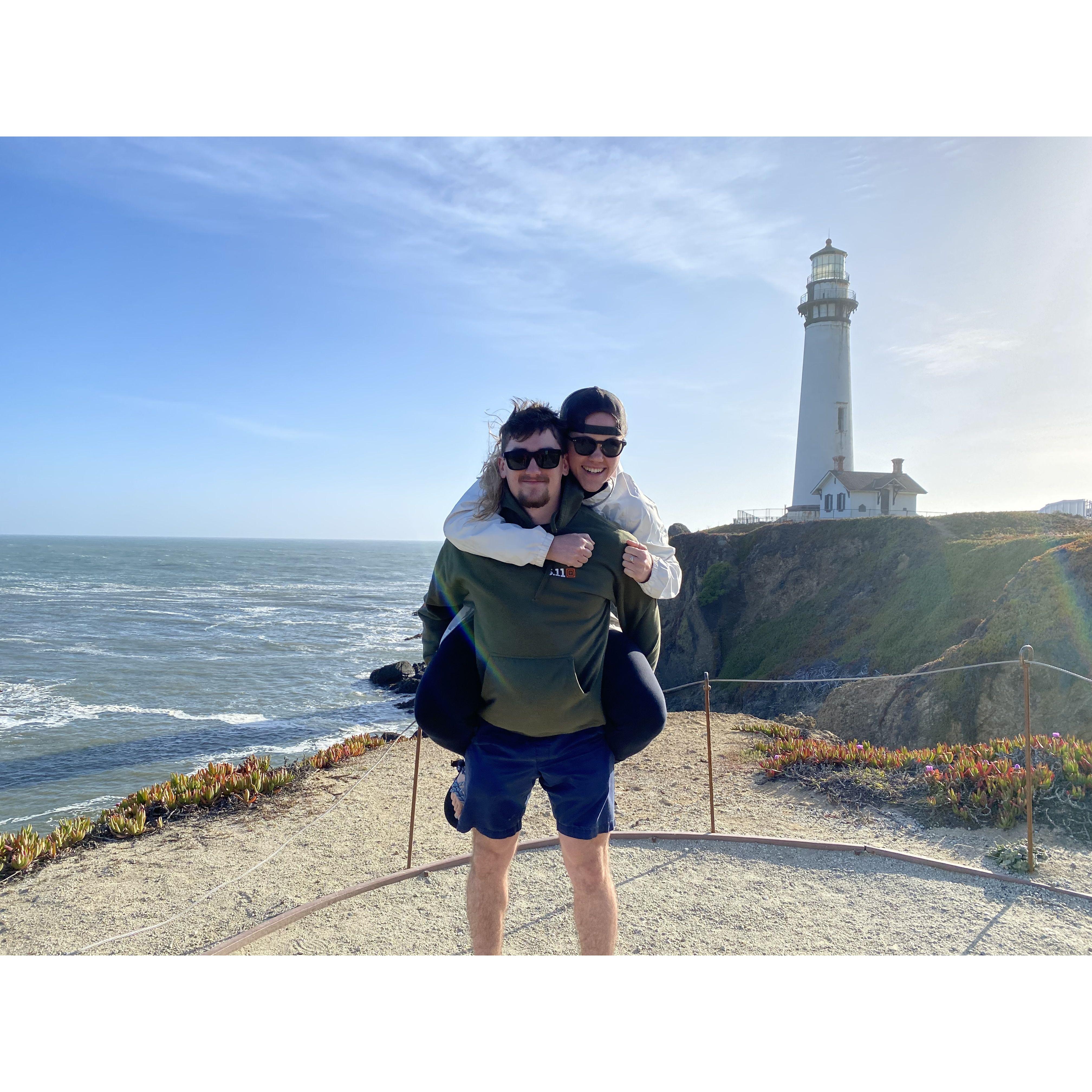 Visiting Sarah in San Francisco in 2022!