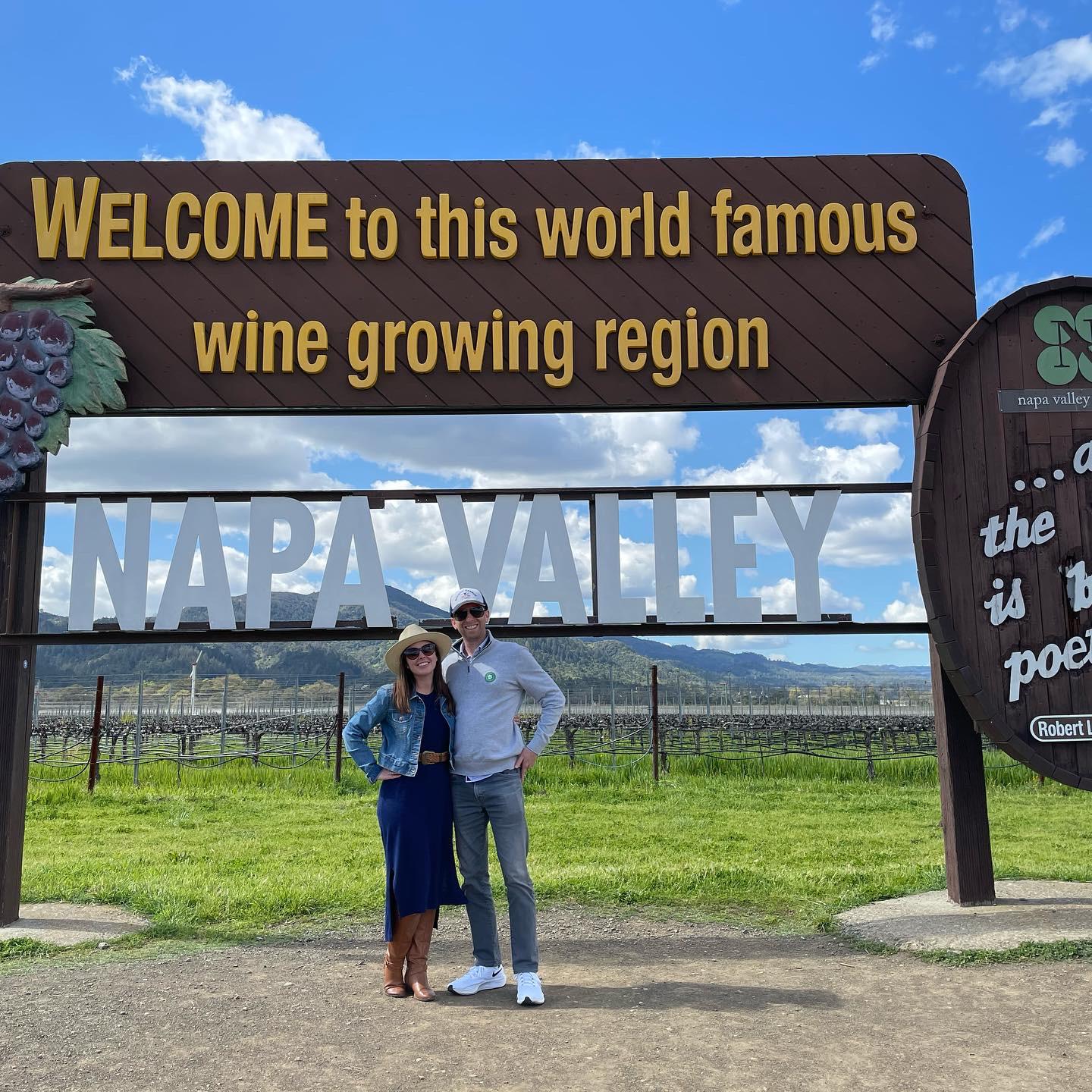 First trip together in Napa!