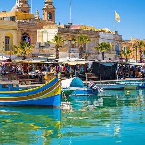 A Sunday stroll through the Marsaxlokk open market