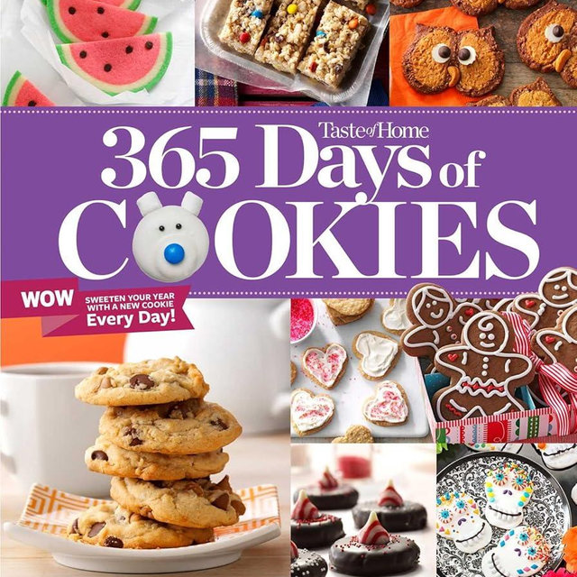 Taste of Home 365 Days of Cookies: Features Seasonal Recipes and Baking Tips (Taste of Home Baking)