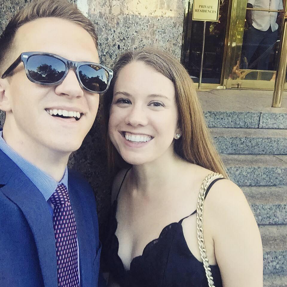 Engagement dinner at Jean-Georges