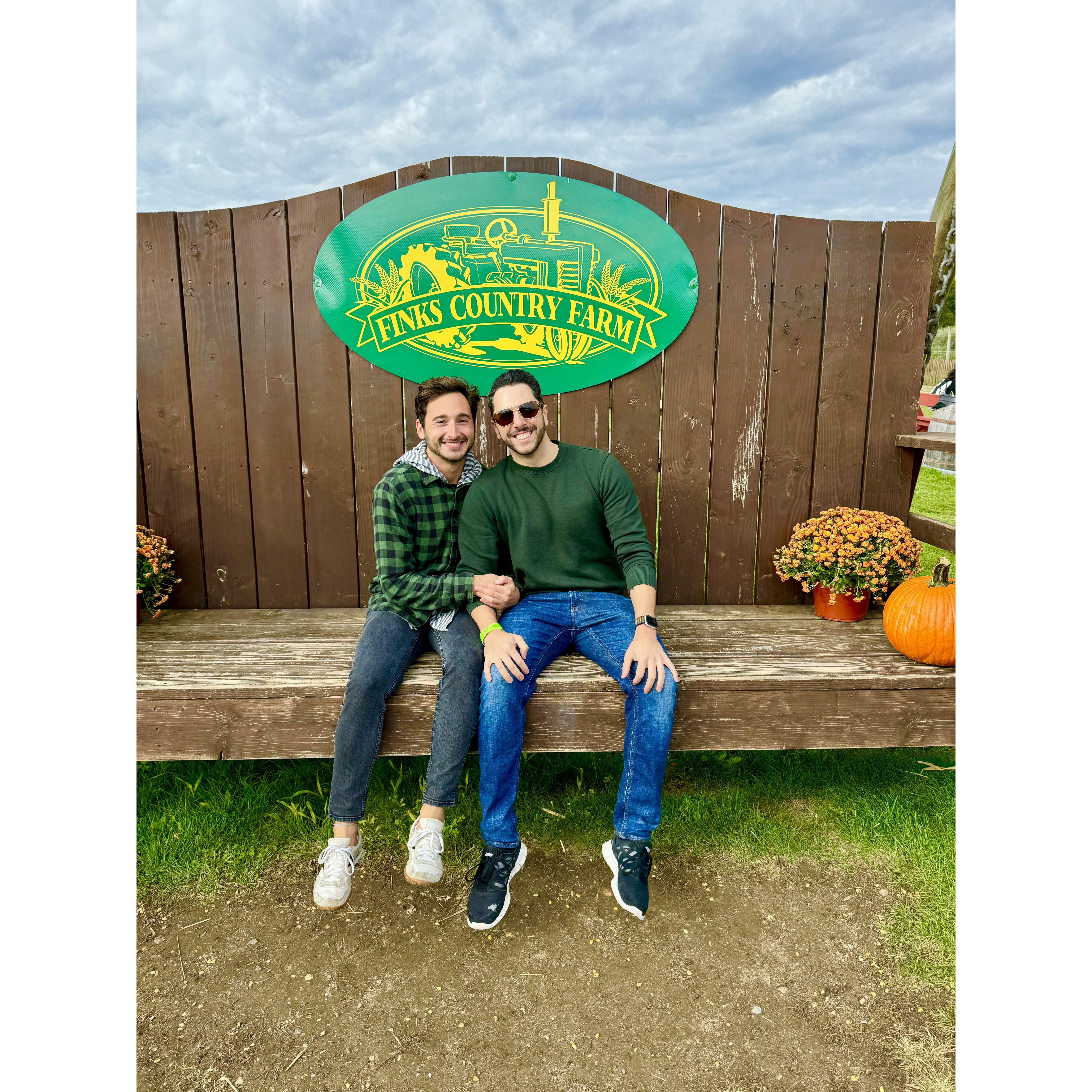 Fall Pumpkin Picking is a favorite yearly tradition!