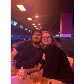 Bowling with Sam and Mason