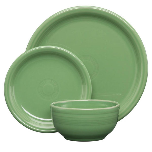 Bistro Coupe 3-Piece Place Setting, Service for 1