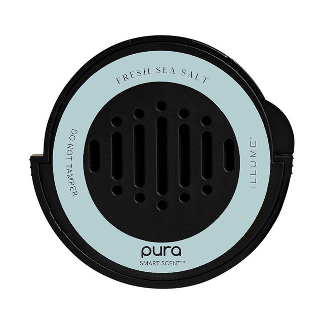 Pura Car Scent Refill - Luxury Fragrance for Smart Diffuser - Long Lasting Scent for 30 Days - Clean & Safe Fragrance for Car - Fresh Sea Salt