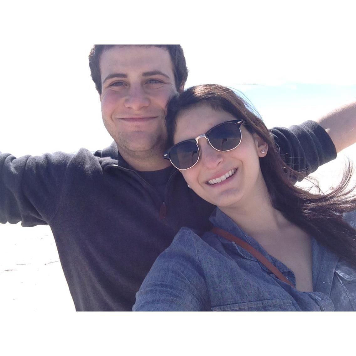 Our first trip together- celebrating 1 month of dating in Wilmington, NC