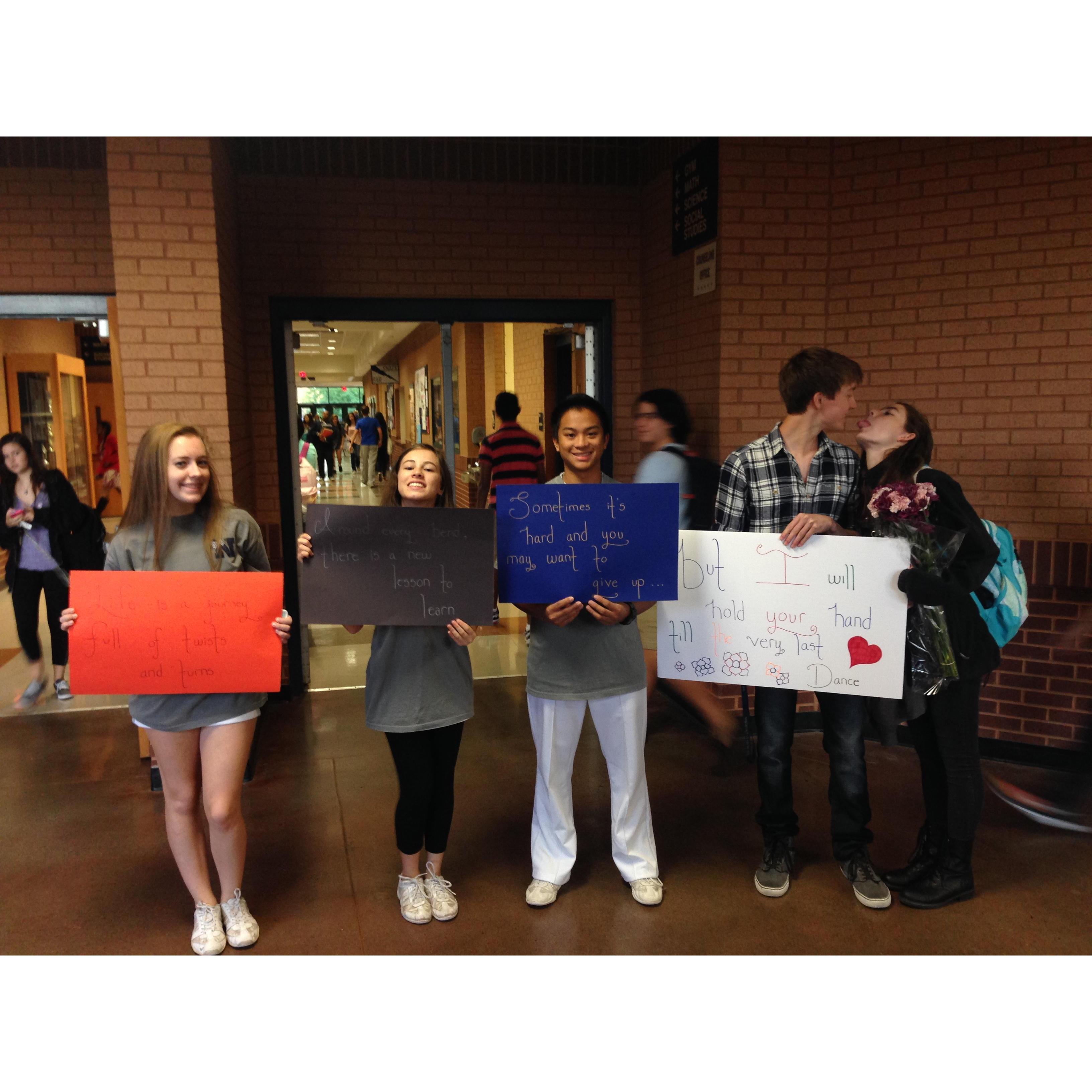 When Eli asked me to prom