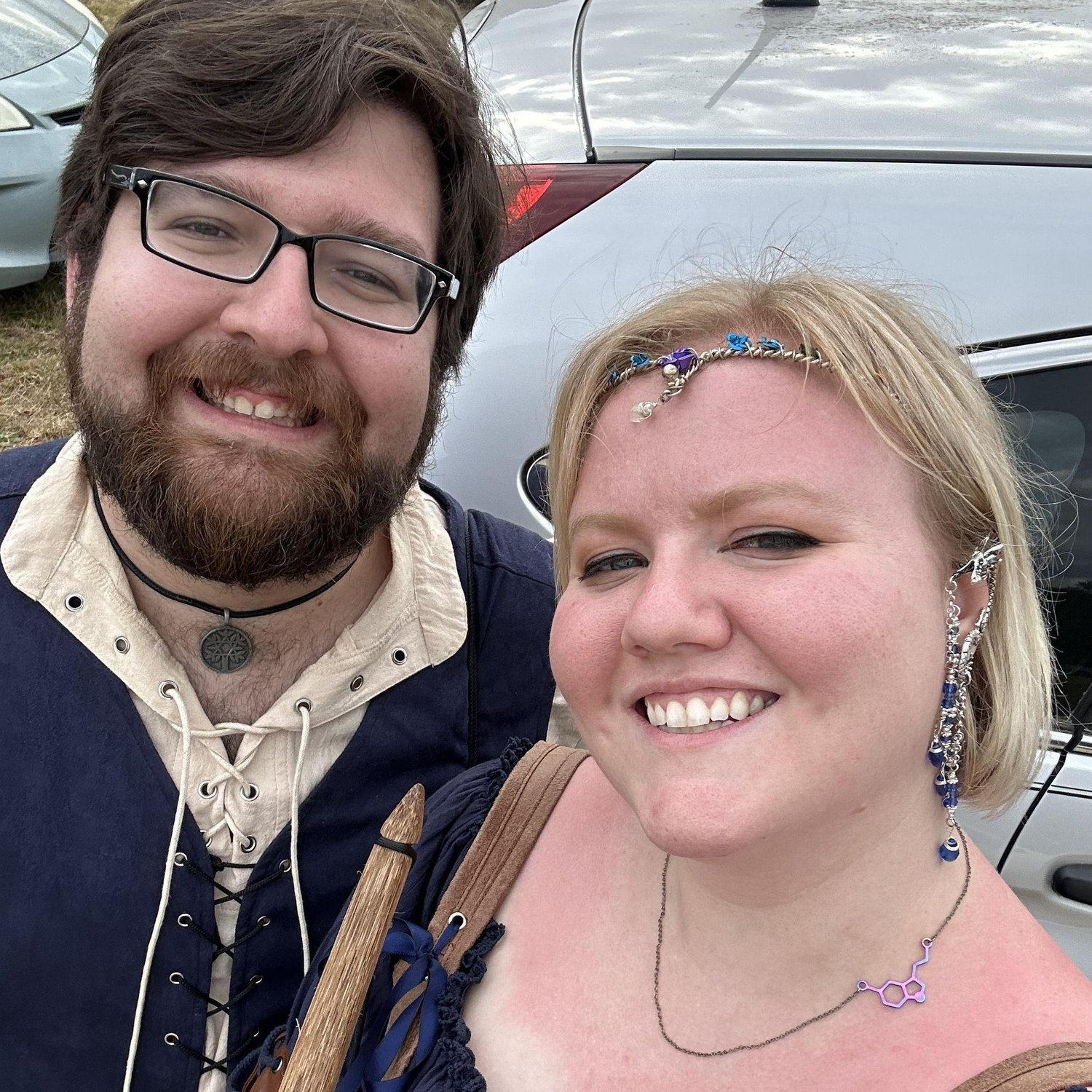 After a long day at the Ren Faire!