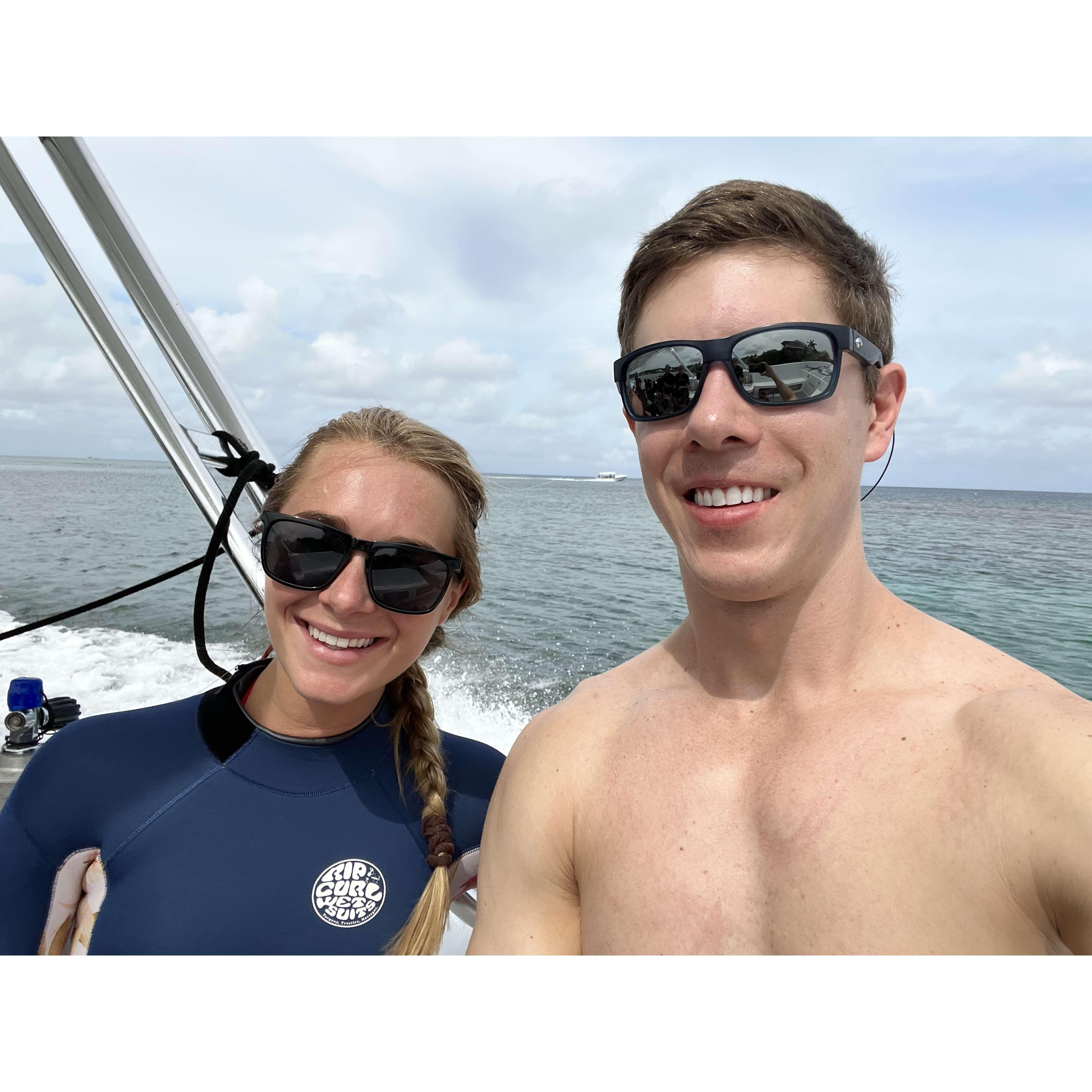 Diving in Mexico