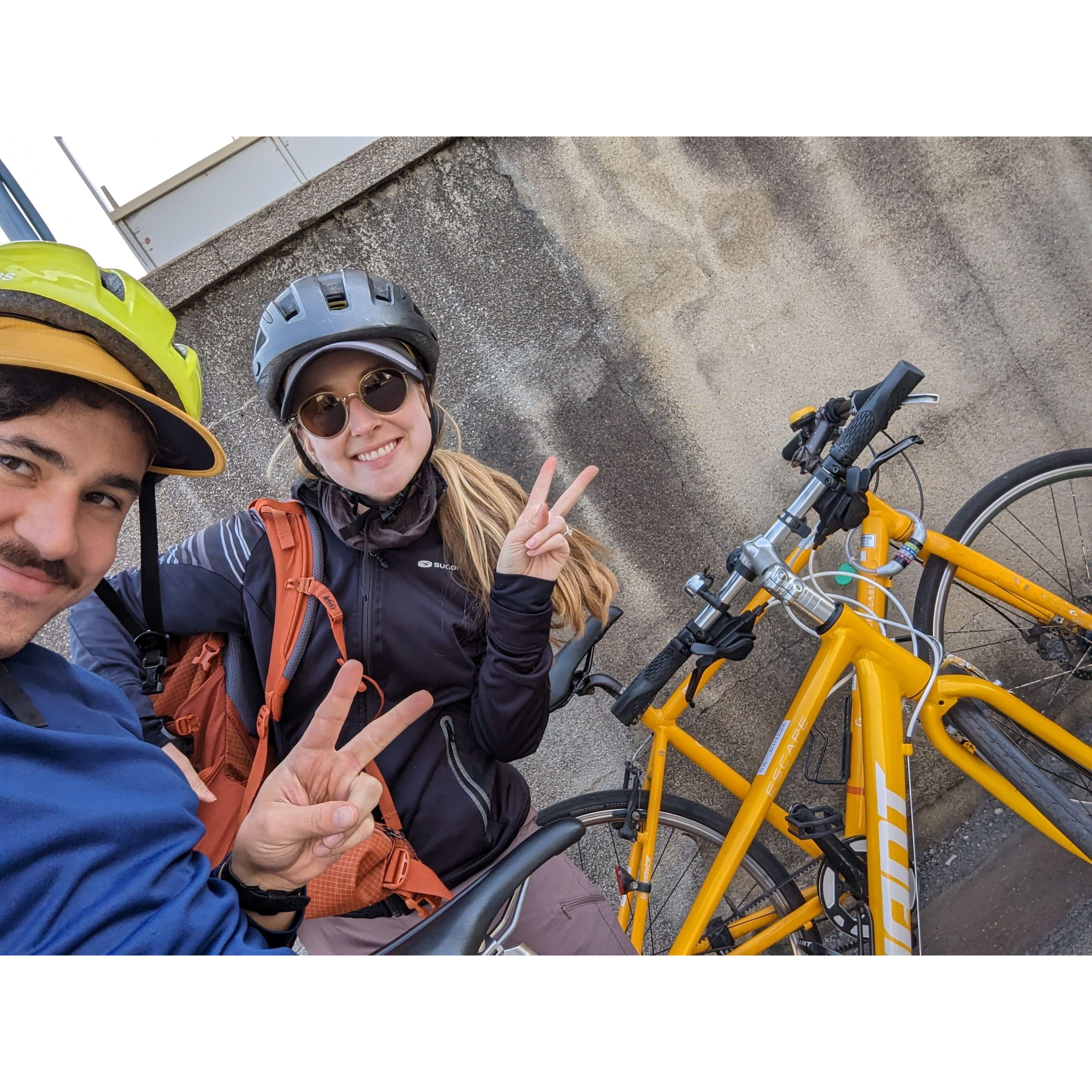 our bike trek across Japan