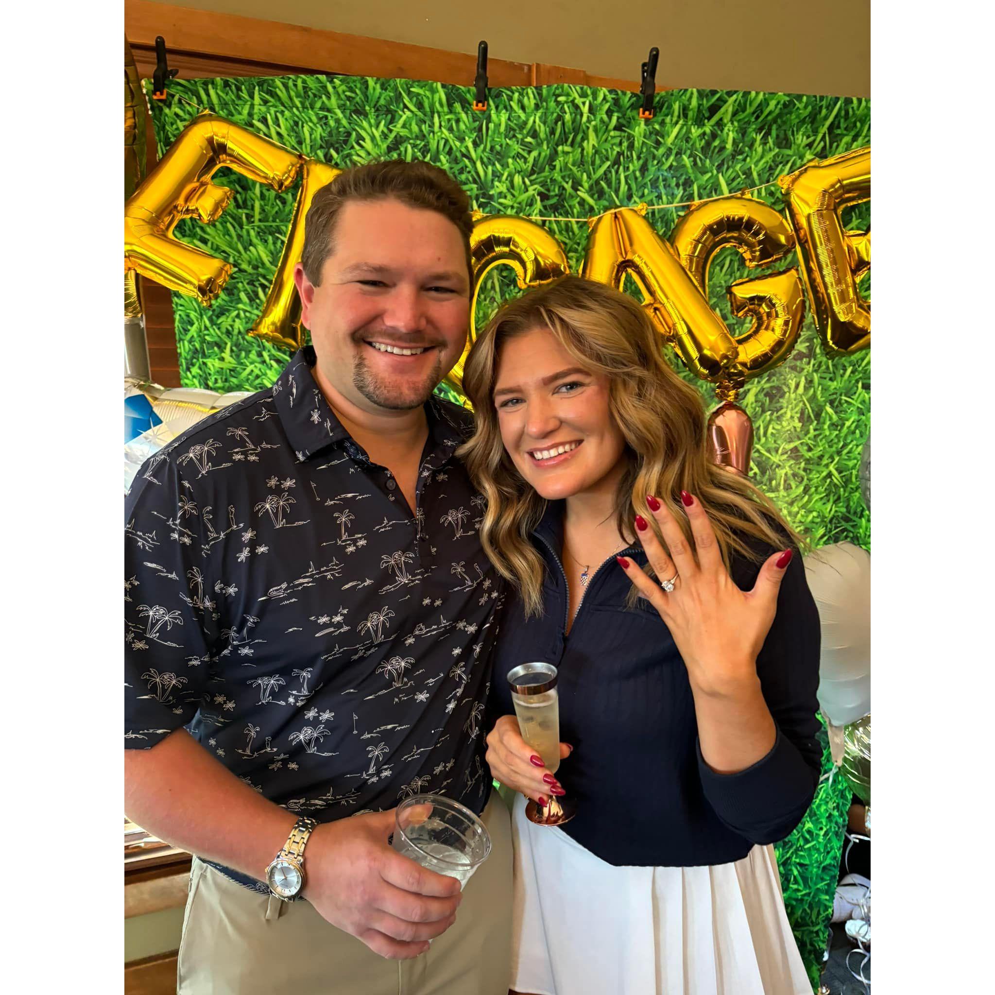 The day he proposed!!!