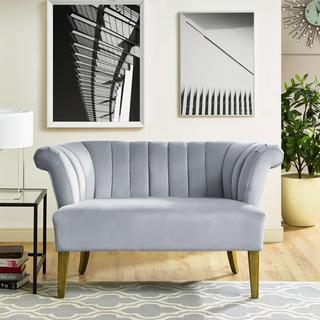 Iris Velvet Settee