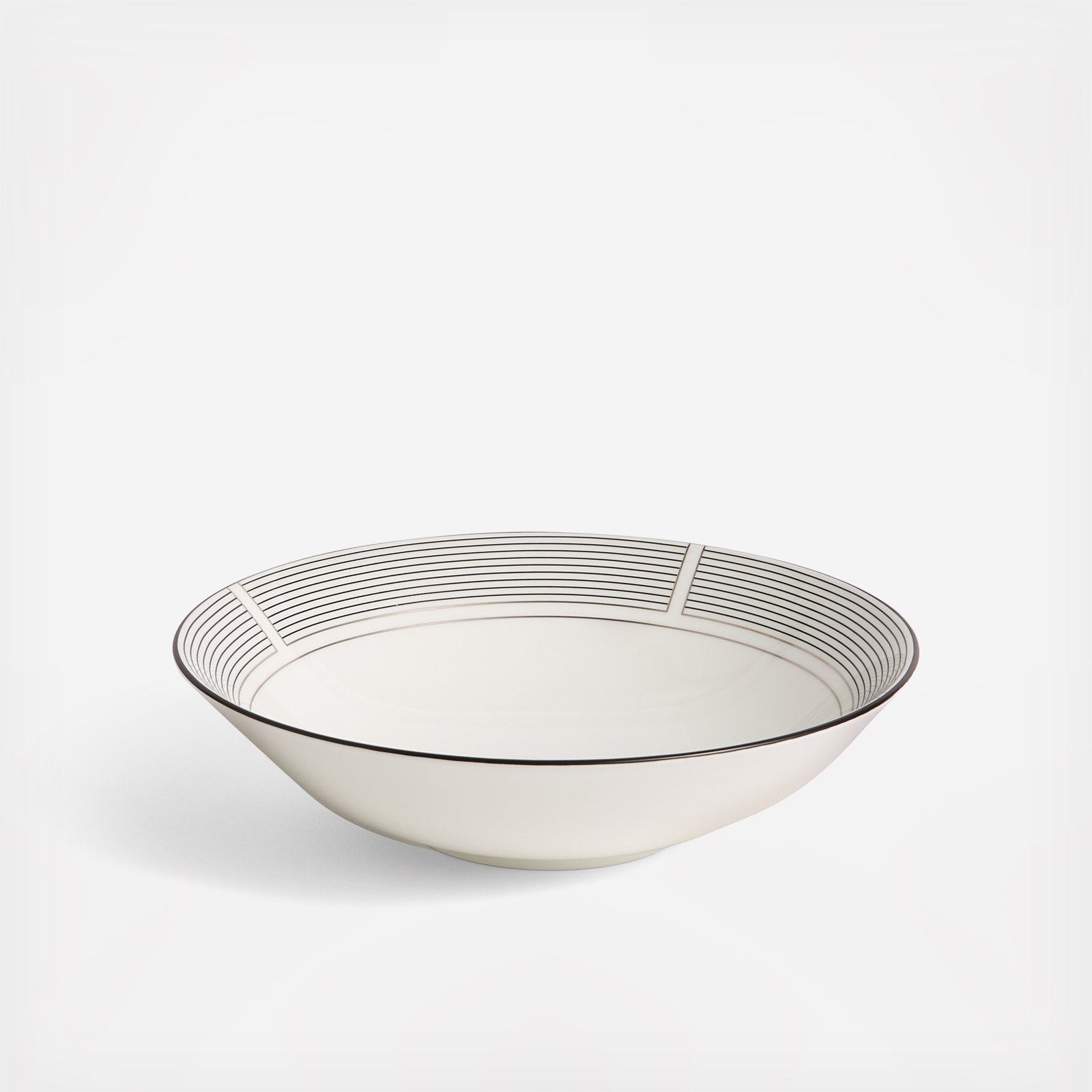Vera Wang, Luxe Graphite Soup Bowl | Zola