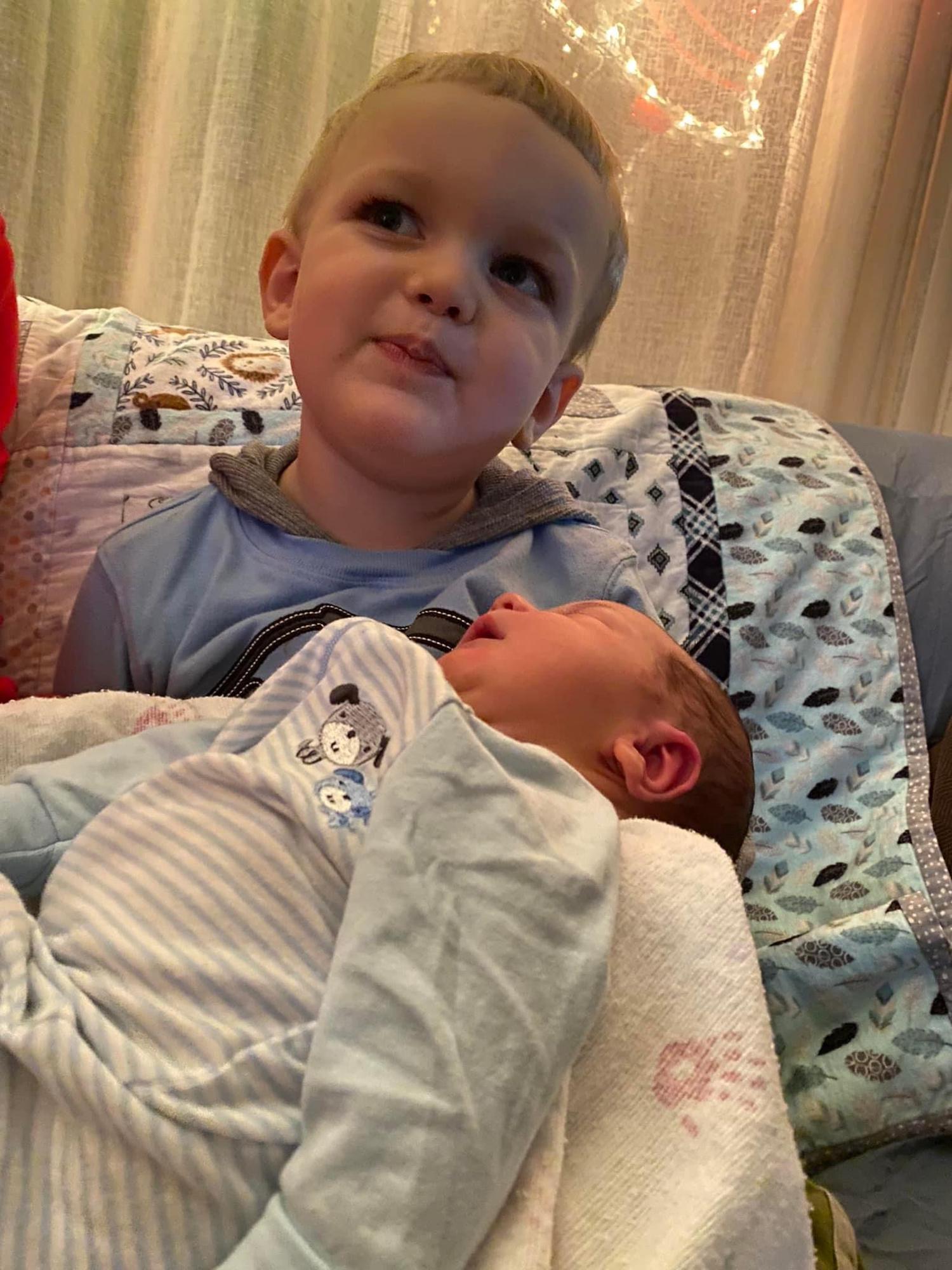 Proud big brother