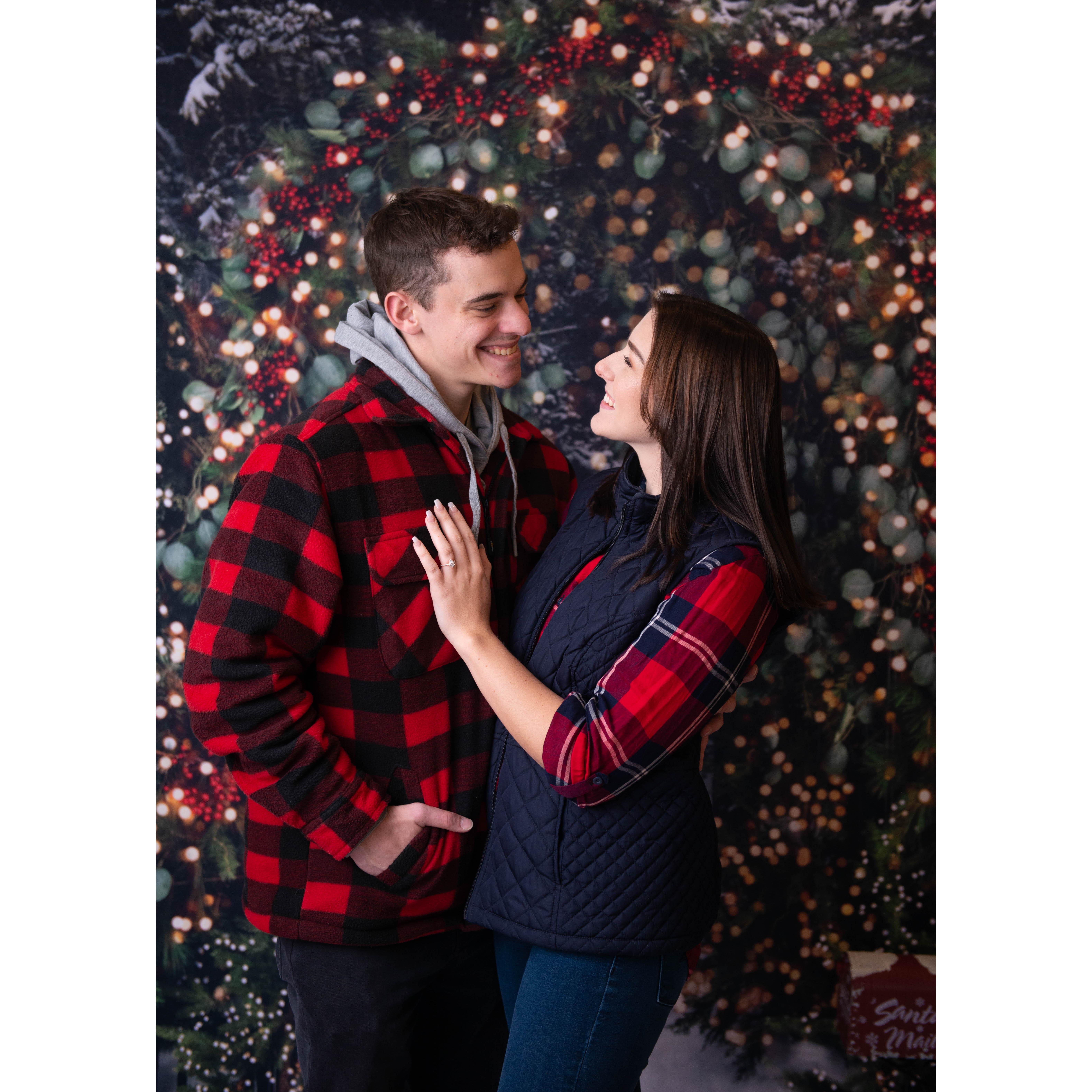 Christmas Engagement Photos 2022