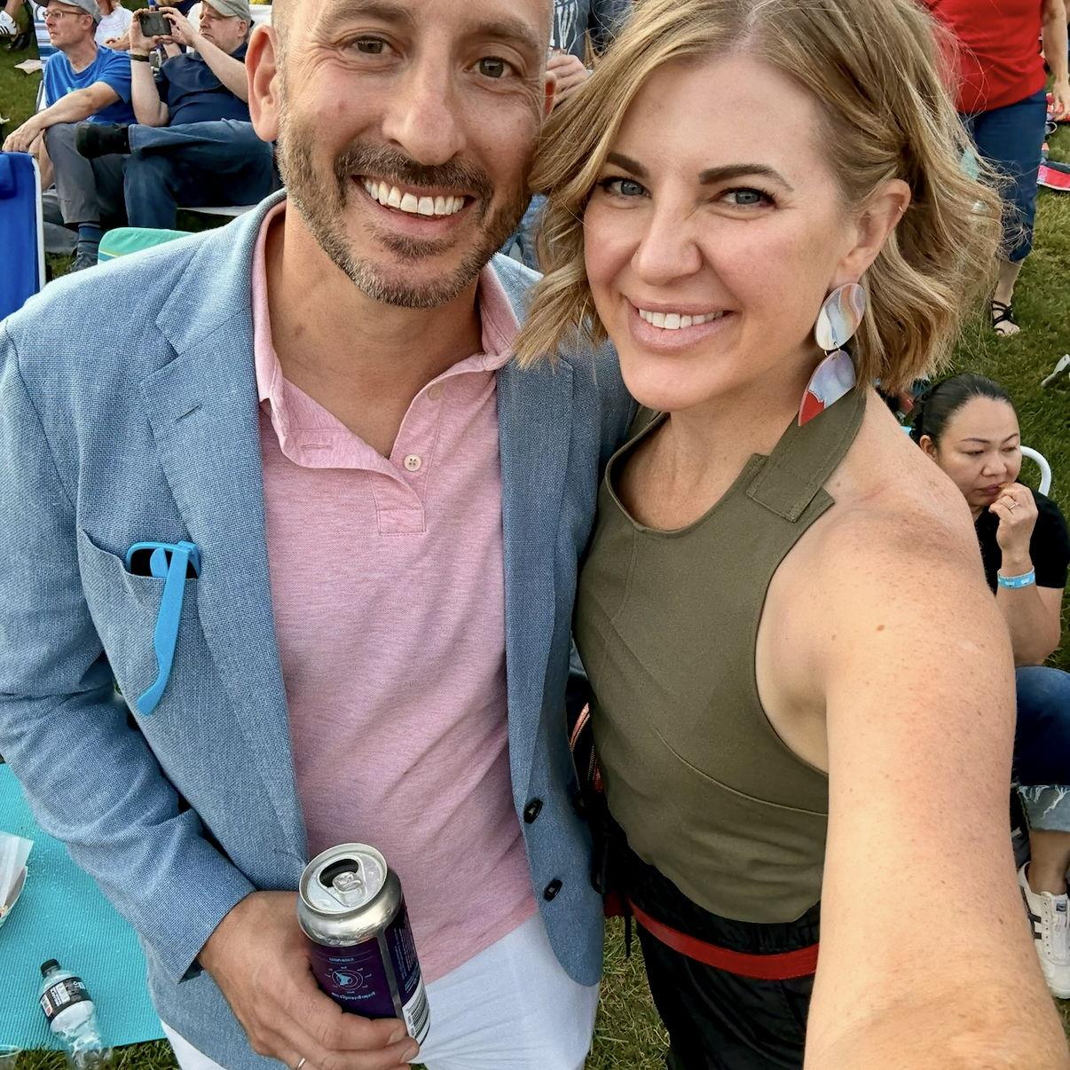 80's night concert in Park City